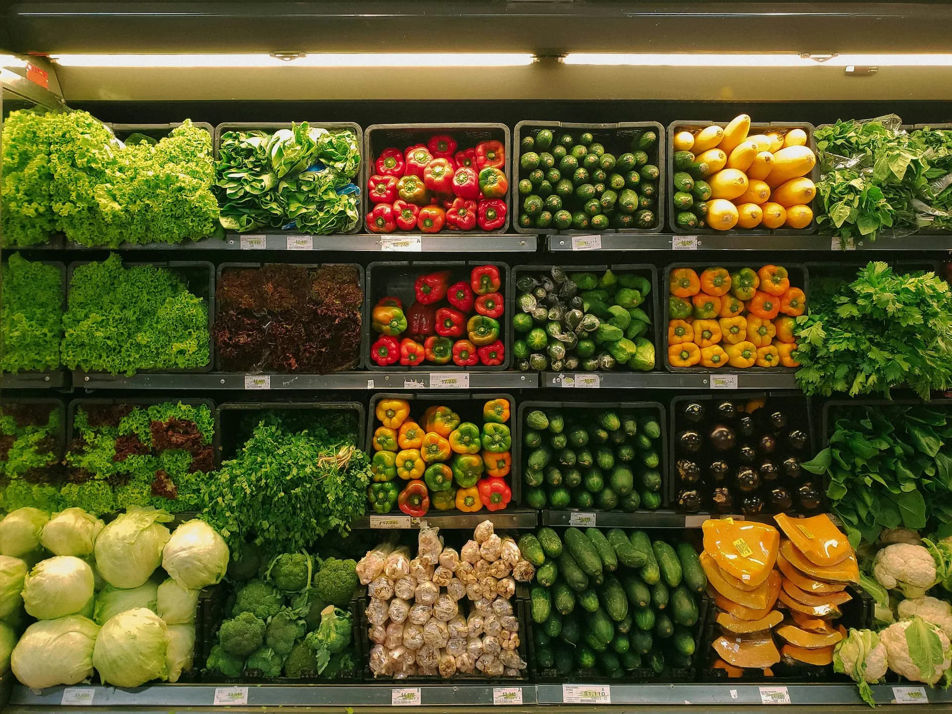 Fresh produce background
